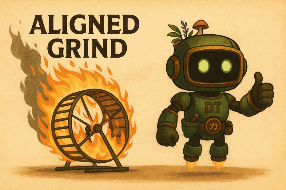 The Aligned Grind: Energy Through Spiritual Alignment
